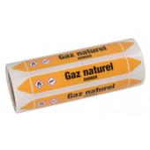  Rouleau de 100 �tiquettes Gaz 