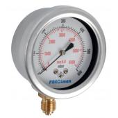  Manom�tre inox vert. D63 0/+16 