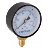  Manom�tre acier vert D100 0/+1 