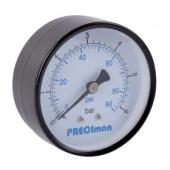  Manom�tre acier axial D50 0/+1 