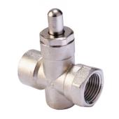  Robinet poussoir gaz 1/2G F/F 