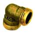  "Coude 90� m�le � visser brut 