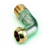  Douille � 90� m�le � visser � 