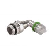  "Coude m�le avec joint torique 