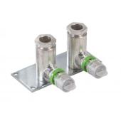  Plaque murale 2 appliques � co 