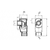  Bo�tier d'encastrement simple 