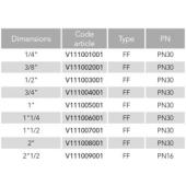  "FF poign�e 1/2""" 