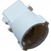  Douille B22 + coiffe serre fil 