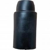  Douille E14 lisse noir M10 