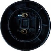  Douille E27 lisse noir M10 