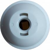  Douille E27 filete blanc M10 