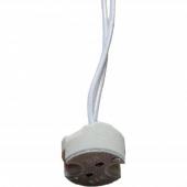  Douille gu5.3 + 2 fils 140mm 