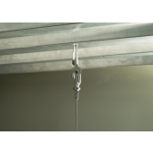  Fixation pour plafonds trap�zo 