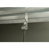  Fixation pour plafonds trap�zo 