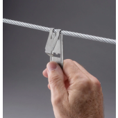  Clip de suspension pour c�ble 