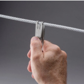  Clip de suspension pour c�ble 