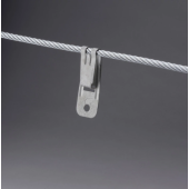  Clip de suspension pour c�ble 