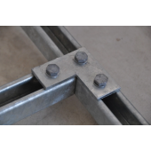  Support d�angle plat � trois t 