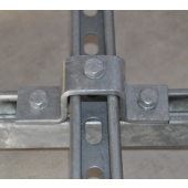  Connecteur omega, rail strut 4 