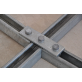  Support plat � trois trous, 13 