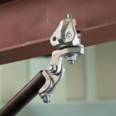  Fixation pour poutre en I, 6,4 