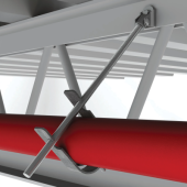  "Fixation de retenue pour tuya 