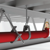  "Fixation de retenue pour tuya 