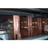  Barre pleine en cuivre nu, 160 