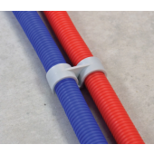  Attache pour tuyau double, OD 