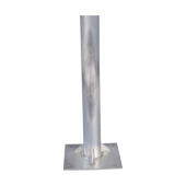  M�t en aluminium avec base, 4 
