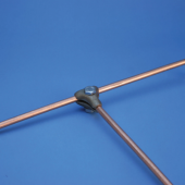  Connecteur en T, Laiton 