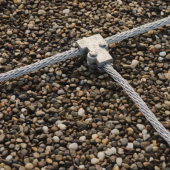  Connecteur de c�ble en T, cuiv 