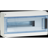  Coffret 18 modules IP65 lisse 