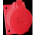 Socle 3P+N+T 16A bleu 400V CEI 