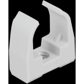  Clips tube O20 gris 