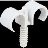  Double clips/Cheville tube O16 