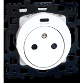  SQUARE PC 2P+T avec Prise USB 