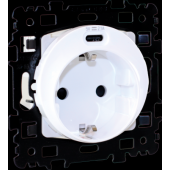  SQUARE Prise combine Schuko + 