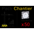 """""""SQUARE LOT 50 PC 2P+T P 