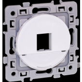  SQUARE plastron RJ45 format KE 