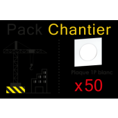  """""""SQUARE LOT 50 PLAQ BLC 