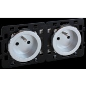  SQUARE PC 2x2P+T prcab. SILV 