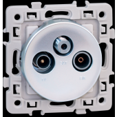  SQUARE TV-FM-SAT SILVER 