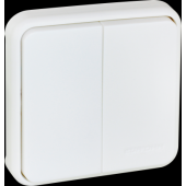  OXXO dble VV compos BLANC IP55 