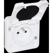  OXXO PC 2P+T BLANC encastr� IP 