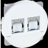  COMETE Double Prise RJ45 Multi 