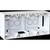  COMETE Cadre saillie 2 postes 