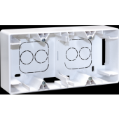  COMETE Cadre saillie 2 postes 