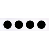  COMETE Plaque 4 postes Classic 