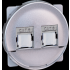  COMETE Double Prise RJ45 Multi 